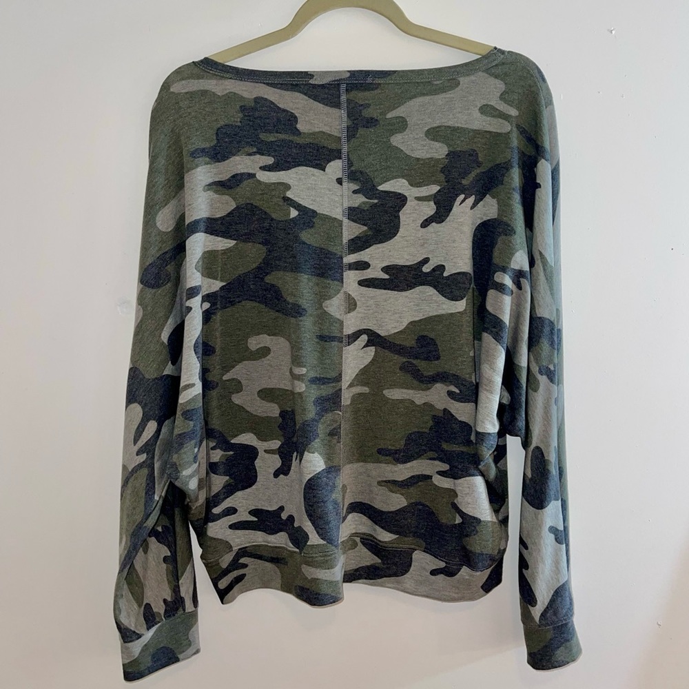 Army Print Top - Picture 2 of 5